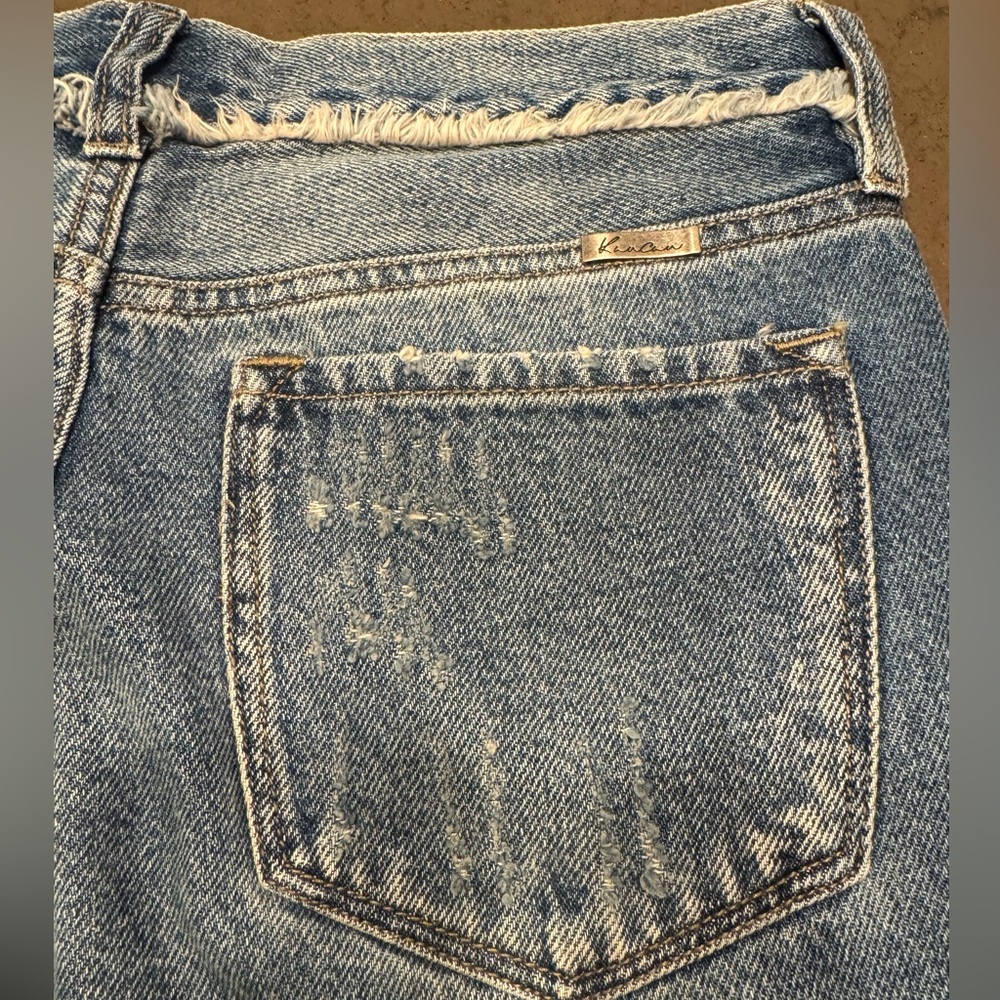 NWT Kancan Noel Mid Rise Boyfriend Jeans Sz: 5/26 - Picture 15 of 16
